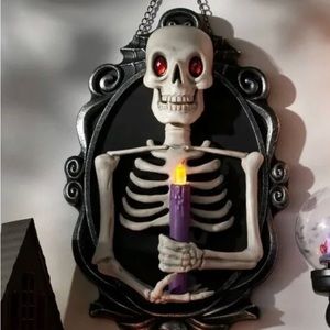 NWT Target Hyde and Eek Animated Skeleton with Candle